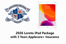 Load image into Gallery viewer, Loreto iPad 2026/2027 with 3 Years Applecare+ Insurance
